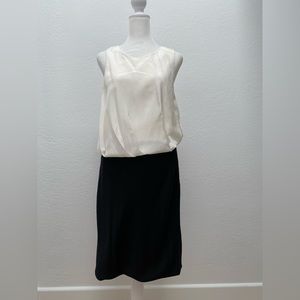 Nina Ricci White & Black Dress